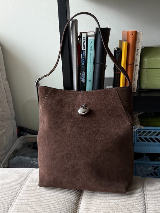 Cafune Handbags - Cafune Drop Hobo Suede